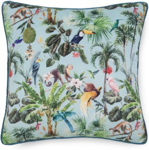 Descanso Polyester Sierkussen Ignadi green 48x48cm