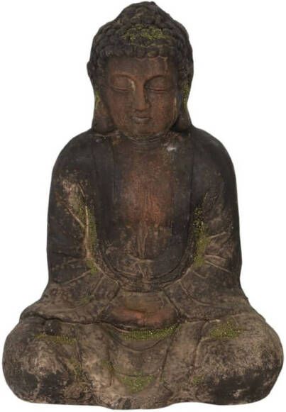 Dijk Natural Collections DKNC Zittende boeddha magnesium 27x18.5x36.5 cm Multi
