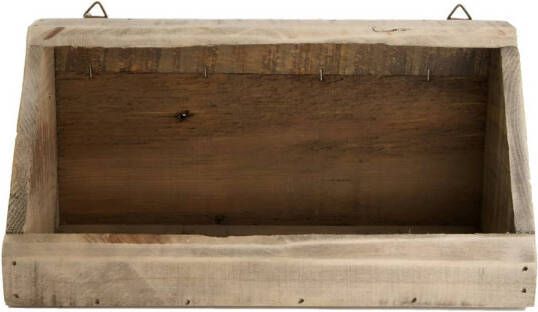Dijk Natural Collections DKNC Dienblad Historisch hout 58x27x18 cm Beige
