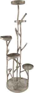 Dijk Natural Collections DKNC Kandelaar metaal 25x59 cm Zilver