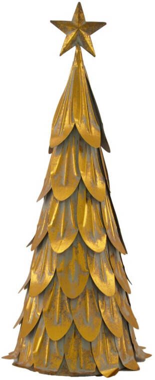 Dijk Natural Collections DKNC -Kerstboom Metaal 23.5x60cm Goud