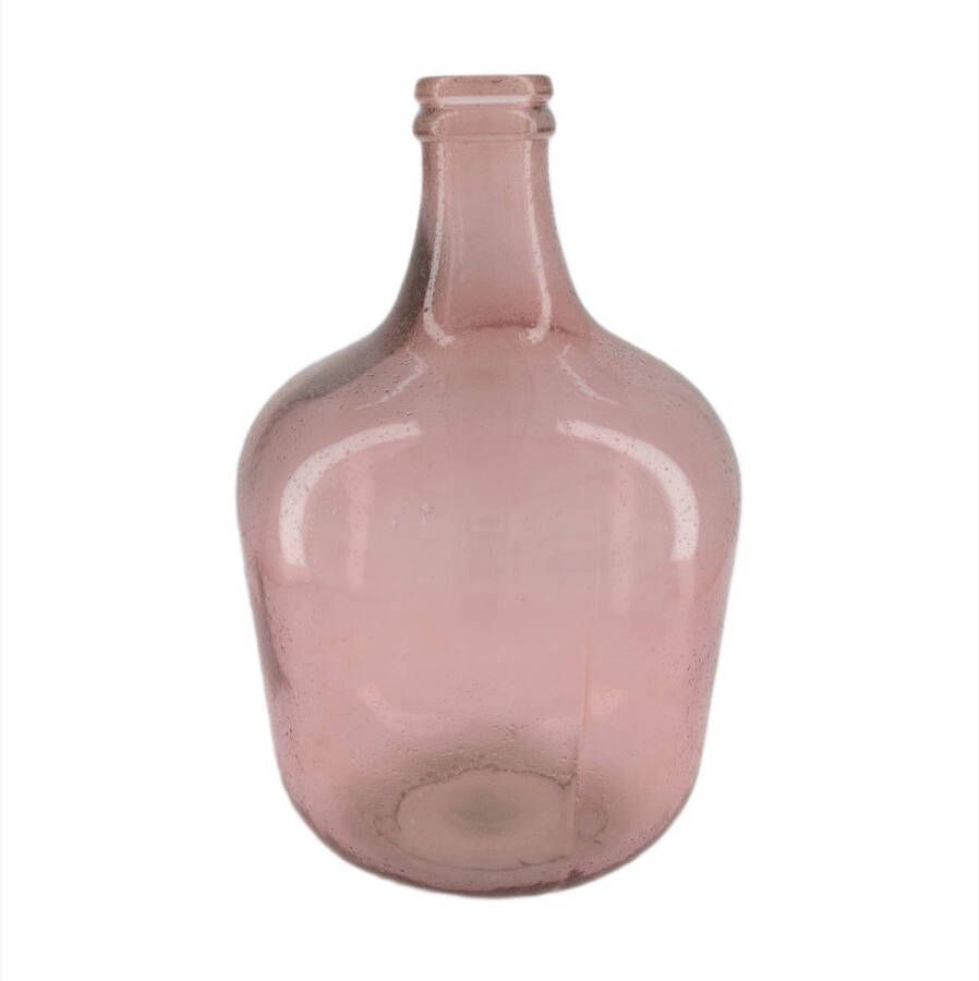 Dijk Natural Collections DKNC Vaas Ghent Gerecycled glas 27x42cm Roze