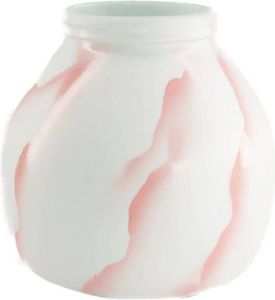 Dijk Natural Collections -kaarshouder Gerecycled Glas-roze-21x20