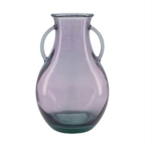 Dijk Natural Collections -vaas Gerecycled Glas-paars-20x32