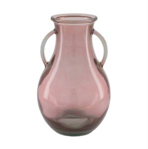 Dijk Natural Collections -vaas Gerecycled Glas-roze-20x32