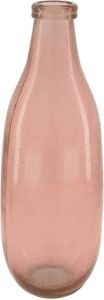 Dijk Natural Collections -vaas Gerecycled Glas-roze-25x75