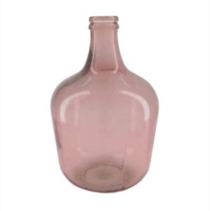 Dijk Natural Collections -vaas Gerecycled Glas-roze-27x42