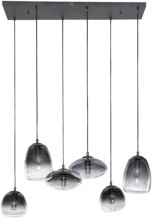 Dimehouse Hanglamp Larissa gemixt 6-lichts