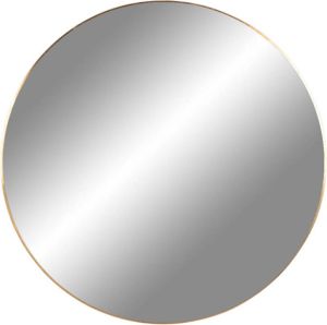 Dimehouse Ronde spiegel goud Riley Ø80 cm