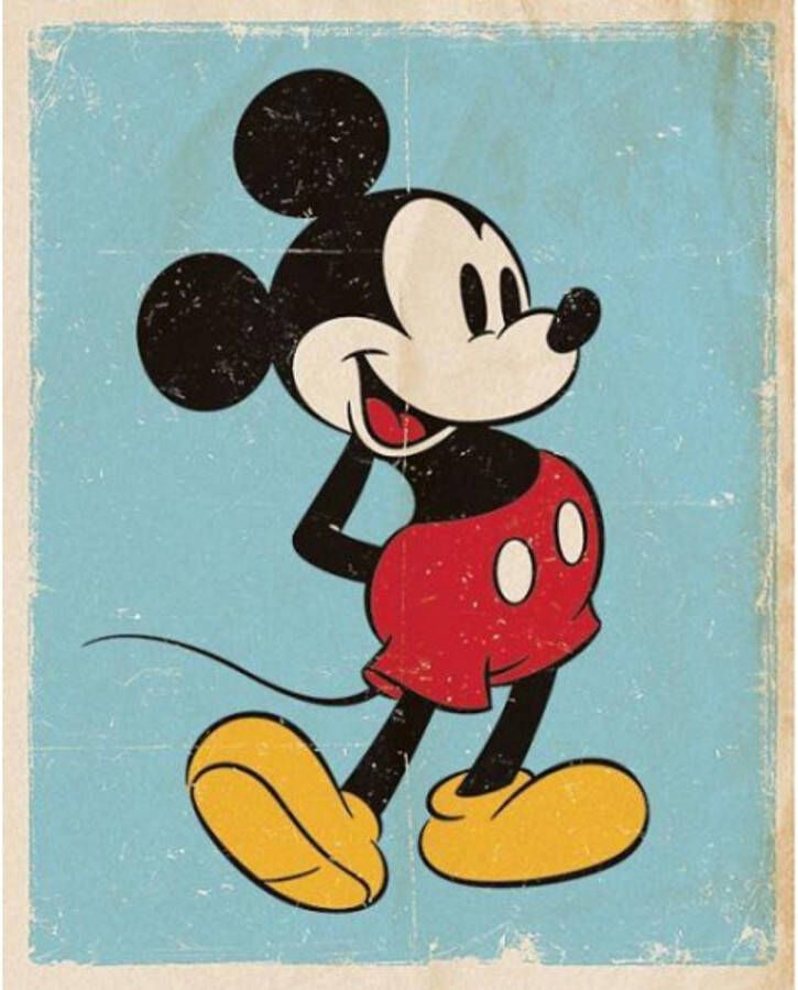 Disney Mickey Mouse vintage posters