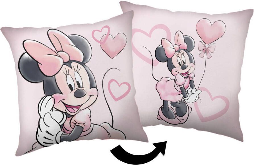 Disney Minnie Mouse Sierkussen Hart 35 x 35 cm Polyester