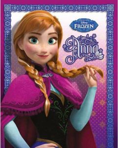 Disney Poster Anna Van Frozen 40 X 50 Cm