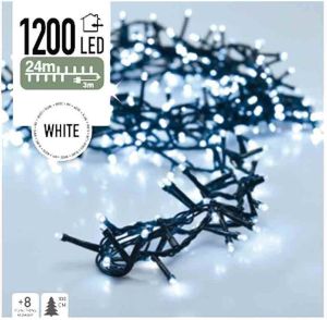 Dobeno Decorativelighting Micro Cluster 1200 Led&apos;s 24 Meter Wit