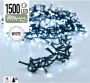 ECD Germany Nampook Kerstverlichting micro cluster1500 LED 30 meter wit - Thumbnail 1