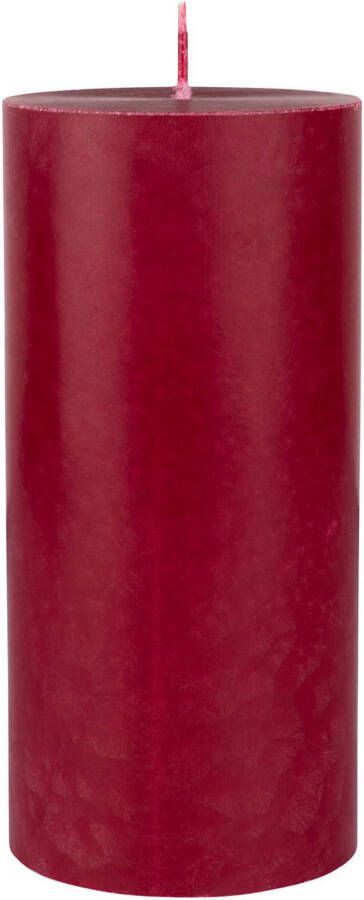 Duni Rood bordeaux cilinderkaarsen stompkaarsen 15 x 7 cm 50 branduren geurloze kaarsen Stompkaarsen