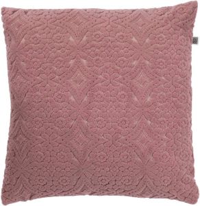 Dutch Decor BABET Kussenhoes pruim 45x45 cm roze