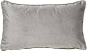 Dutch Decor FINN Kussenhoes velvet 30x50 cm Micro Chip lichtgrijs