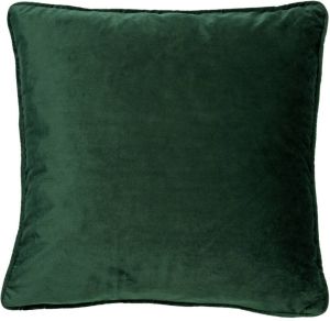 Dutch Decor FINN Kussenhoes velvet 45x45 cm Mountain View donkergroen