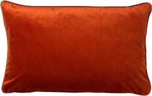 Dutch Decor FINN Kussenhoes velvet Potters Clay 40x60 cm oranje
