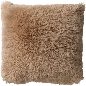 Dutch Decor FLUFFY Kussenhoes 60x60 cm Pumice Stone beige superzacht XL formaat