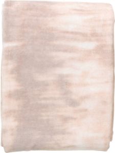 Dutch Decor IMTEX Plaid 130x180 cm roze grijs wit