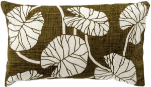 Dutch Decor JULES Kussenhoes 30x50 cm botanisch bladmotief Olive Branch groen