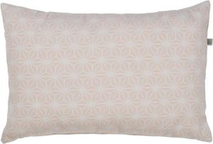 Dutch Decor KIVIK Sierkussen 40x60 cm lichtroze geometrisch dessin