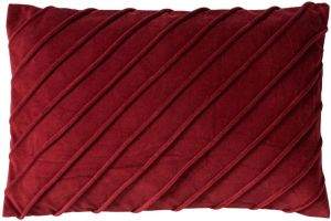 Dutch Decor PACO Sierkussen velvet 40x60 cm Merlot rood