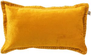 Dutch Decor REBEL Sierkussen velvet 30x50 cm Golden Glow geel