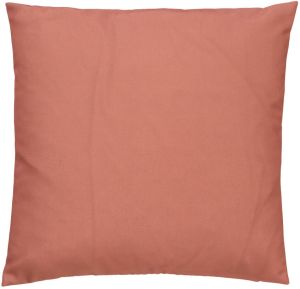 Dutch Decor SANTORINI Sierkussen outdoor Muted Clay 45x45 cm waterafstotend en uv-bestendig roze