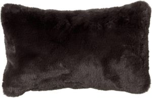 Dutch Decor Zaya Kussenhoes Unikleur 30x50 Cm Raven Zwart