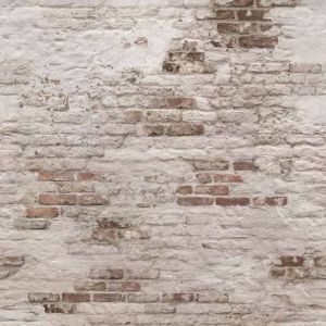 DUTCH WALLCOVERINGS Fotobehang Old Brick Wall Beige Bruin