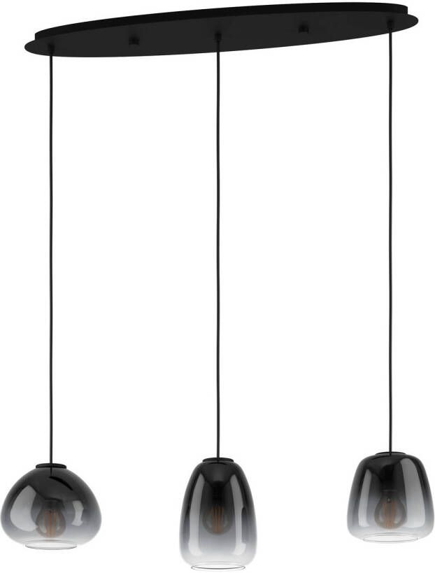 EGLO  Aguilares Hanglamp - E27 - 84 cm - Zwart