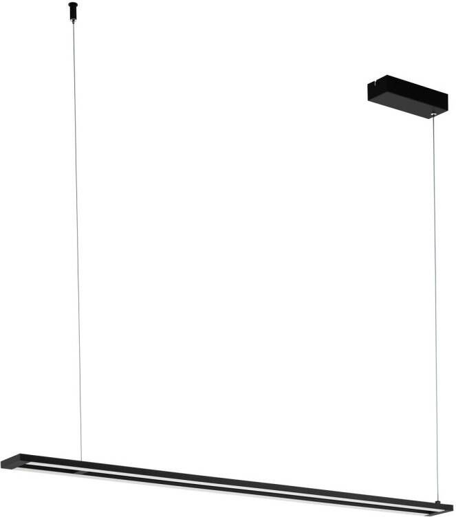 EGLO  Amontillado Hanglamp - LED - 116 cm - Zwart Wit - Dimbaar