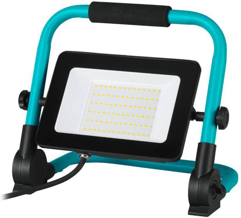 EGLO Avelar werklamp Bouwlamp LED 52W Zwart Turquoise