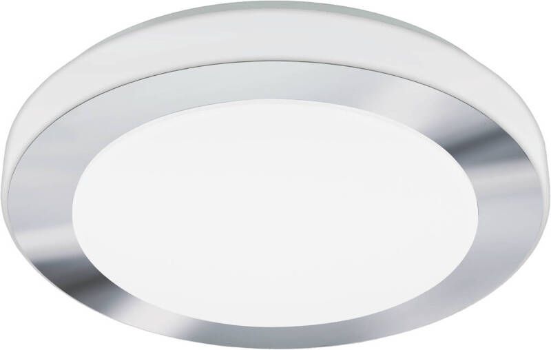 EGLO  Batholino Led Carpi - Wand Plafondlamp - 1 Lichts - Ø385mm. - Wit  Chroom - Wit