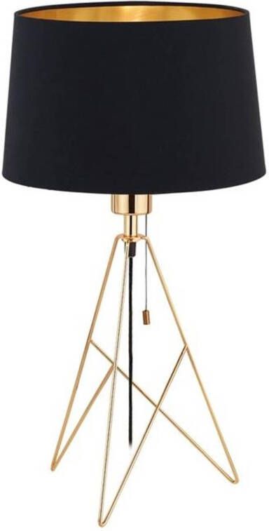 EGLO Camporale Tafellamp E27 56 cm Geelkoper Zwart Goud