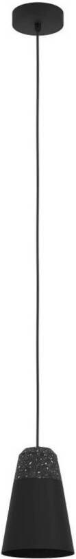 EGLO Canterras Hanglamp E27 15 cm Zwart Grijs Wit