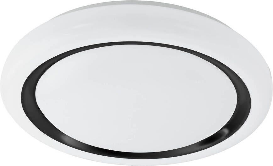 EGLO Capasso Plafond- en Wandlamp LED Ø 48 cm Wit Zwart