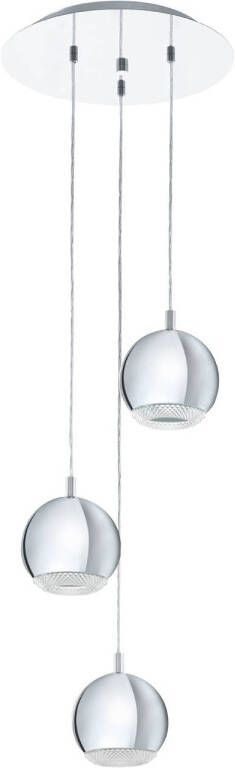 EGLO  Conessa - Hanglamp - 3 Lichts - Chroom - Helder