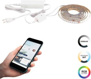 EGLO  connect.z  Smart LED Strip - 800 cm - Wit - Instelbaar RGB & wit licht - Dimbaar - Zigbee