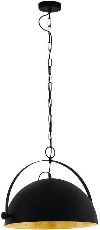 EGLO  Covaleda 1 - Hanglamp - E27 - Ø 45 5 cm - Zwart Goud