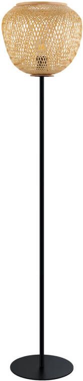 EGLO Dembleby Vloerlamp E27 150 cm Zwart Natuur