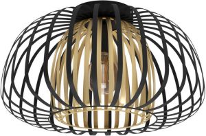 EGLO  Encinitos Plafondlamp - E27 - Ø 45 cm - Zwart Goud