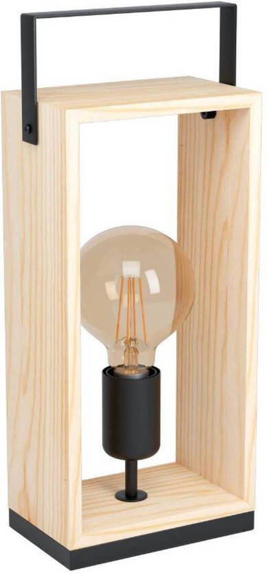 EGLO FAMBOROUGH Tafellamp E27 16.5 cm Zwart