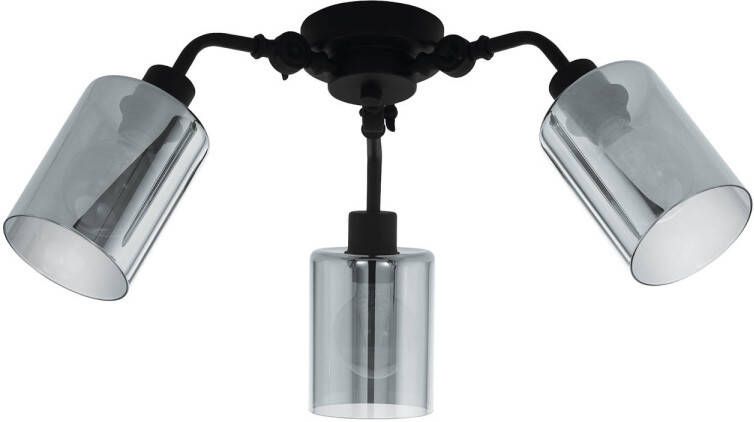 EGLO Forestburg Plafondlamp E27 Ø 66 5 cm Zwart