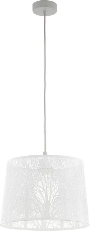 EGLO Hambleton Hanglamp E27 Ø 35 cm Grijs Wit