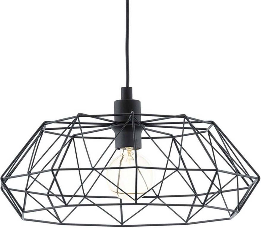 EGLO hanglamp Carlton 2 zwart