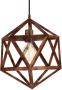 EGLO  Embleton Hanglamp - E27 - Ø 30 5 cm - Koper - Thumbnail 1