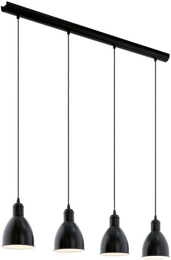 EGLO hanglamp Priddy recht zwart
